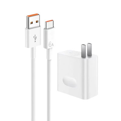 麦升3C-B51 120W充电器套装闪充适用于小米OPPO VIVO P70手机充电器mate70数据线充电线快充头手机配件批发