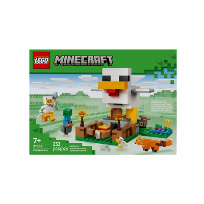 【自营】LEGO乐高我的世界21585小鸡农场儿童拼搭积木新年礼物