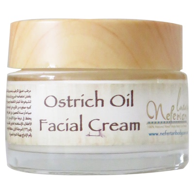 现货5月产埃及Nefertari鸵鸟油面霜50g保湿抗皱淡纹增加皮肤弹性