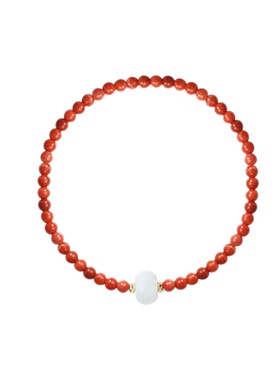 鱼头星星复古感精致本命年南红玛瑙女生国风串珠手串官方正品礼物