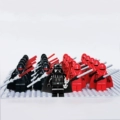 20 Red Black Banners+Leader+Base Plate