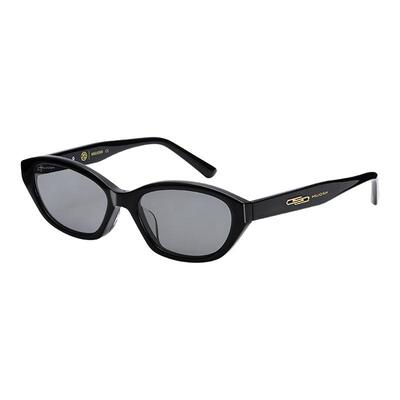 木九十新猫眼窄框墨镜