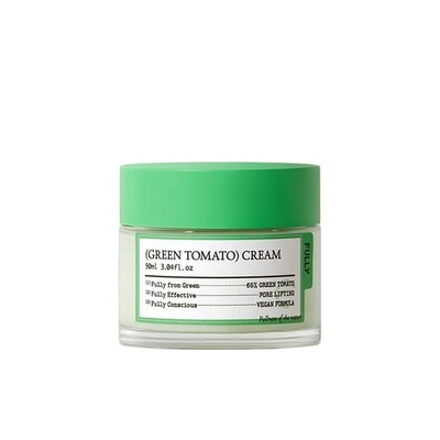 韩国直邮OLIVE YOUNG专享FULLY绿番茄清爽不油腻紧致弹力保湿面霜