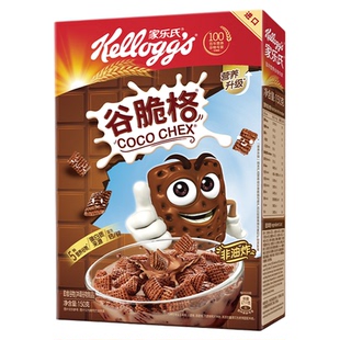 【进口】家乐氏麦片谷脆格即食冲饮营养谷物早餐代餐饱腹食品