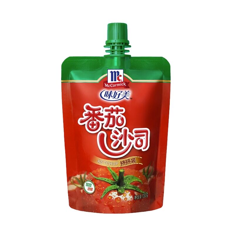 味好美330g番茄沙司番茄酱挤挤装水果蔬菜沙拉酱西红柿薯条蘸料