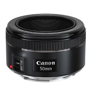 送遮光罩 佳能EF 50mm f/1.8 STM 三代小痰盂人像定焦 大光圈镜头