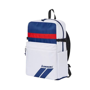 Kawasaki川崎羽毛球包男女大容量多功能双肩背包独立鞋仓A8211