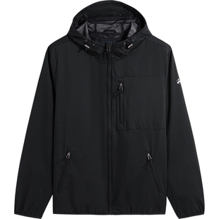 Brooks Brothers/布克兄弟男士新款纯色连帽休闲户外外套