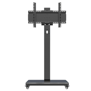 批发可移动电视机落地式支架横竖屏旋转直播投屏广告通用挂架