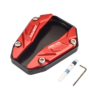 适用ZONTES升仕150X改装边撑加大垫侧撑加大底座小脚架增大稳固器