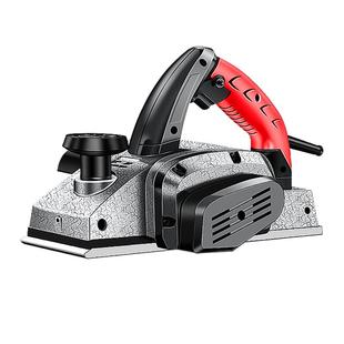 电动刨木机菜板刨子手提电刨木工刨家用小型电推刨压刨机木工工具