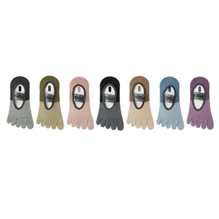 瑜伽袜子女夏季薄款普拉提五指袜分趾鞋健身运动防滑专业地板船袜