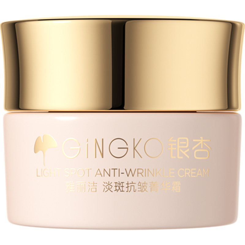 雅丽洁银杏金纯焕颜抗皱霜50g