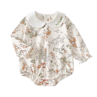 包屁衣女宝宝长袖纯棉秋冬