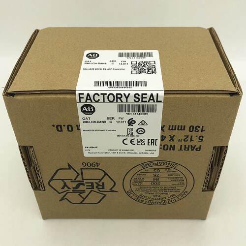 议价2080-LC20-20AWB罗克韦尔AB全新Micro820控制器2080LC2020AWB