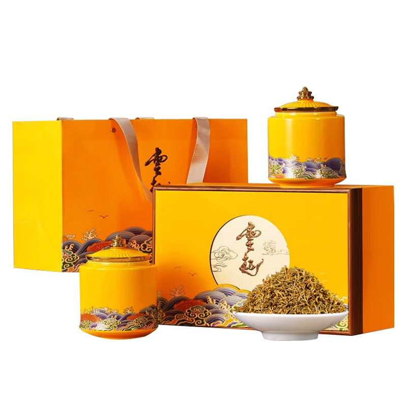 精选特级金骏眉红茶黄芽礼盒装