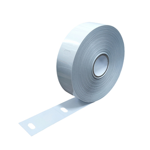 现货热敏裁床标 打飞纸 二维码菲票服装挂绑分号标手撕打孔标签纸