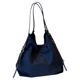 CHARLES&KEITH小CK2-30151539简约轻便通勤大容量托特包妈咪包