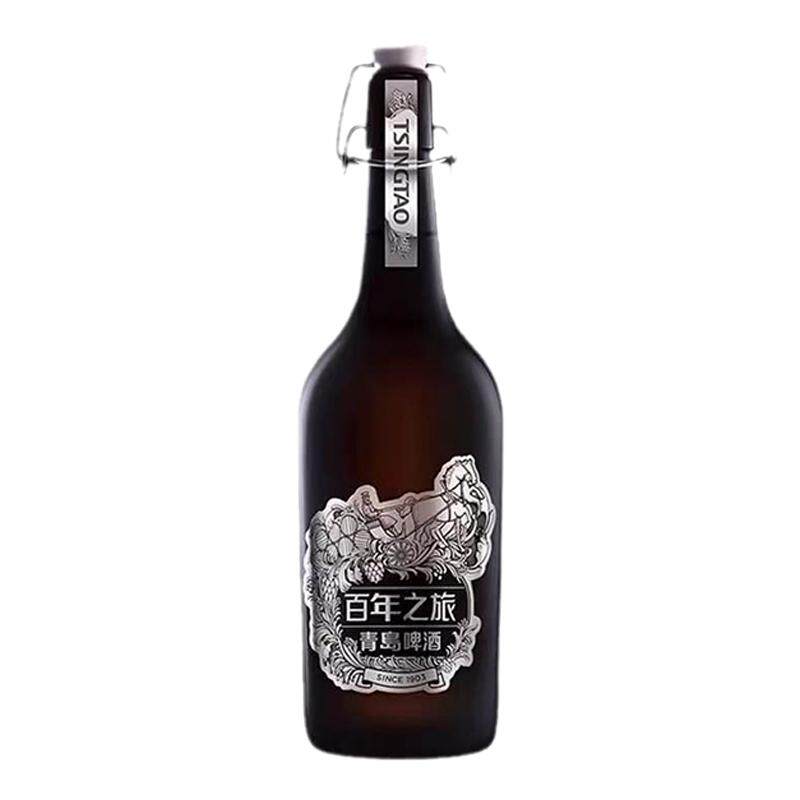 青岛啤酒百年之旅包邮15度虎礼盒