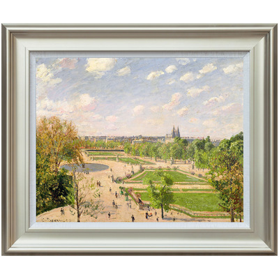 风色春天的早晨油画餐厅客厅版画