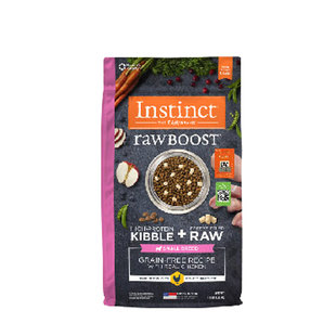 天然百利Instinct生鲜狗粮无谷低敏混合冻干健康体态成犬幼犬鸭肉