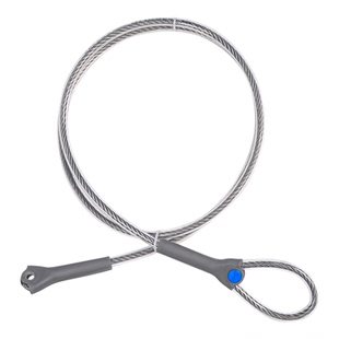 欣达7mm可互套钢缆锚点带高空作业锚点装置钢丝绳钢索锚点连接