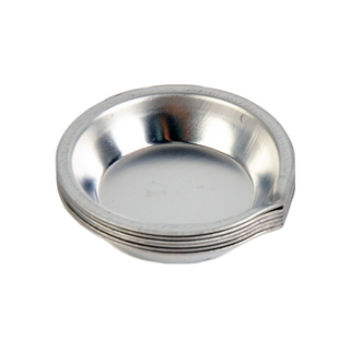 易倒嘴调色皿模型上色工具油漆搅拌调漆耐腐蚀金属不锈钢调色盘