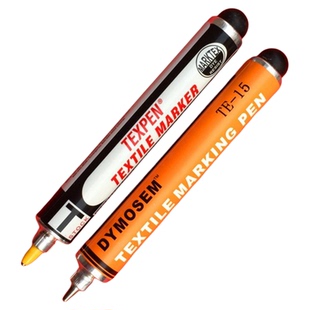 美国DYKEM纺织标记小号黄油笔TEXPEN防漂染笔DYMOSEM洗水不褪色