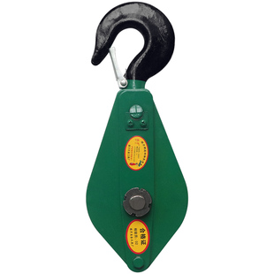 国标重型带轴承吊运定滑轮组手动省力起重滑车钢丝绳滑轮吊钩吊环