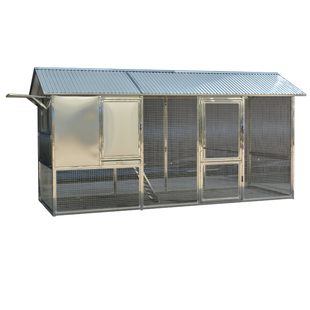 大牛不锈钢养鸡笼大型家用室外养殖笼防黄鼠狼鸡笼大号养鸡专用笼