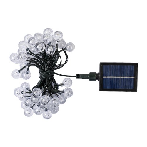 圣诞灯串led灯串装饰灯夜市摆摊氛围灯太阳能串灯户外露营小彩灯