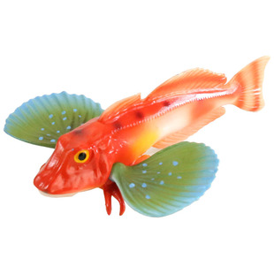 儿童仿真海洋虾绿鳍鲫鲤鳄雀鳝中华鲟神仙大马哈金枪鱼类玩具模型