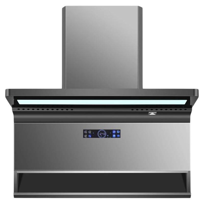 美珏好太太家用厨房70cm80cm抽油烟机大吸力90宽顶侧双吸燃气套装