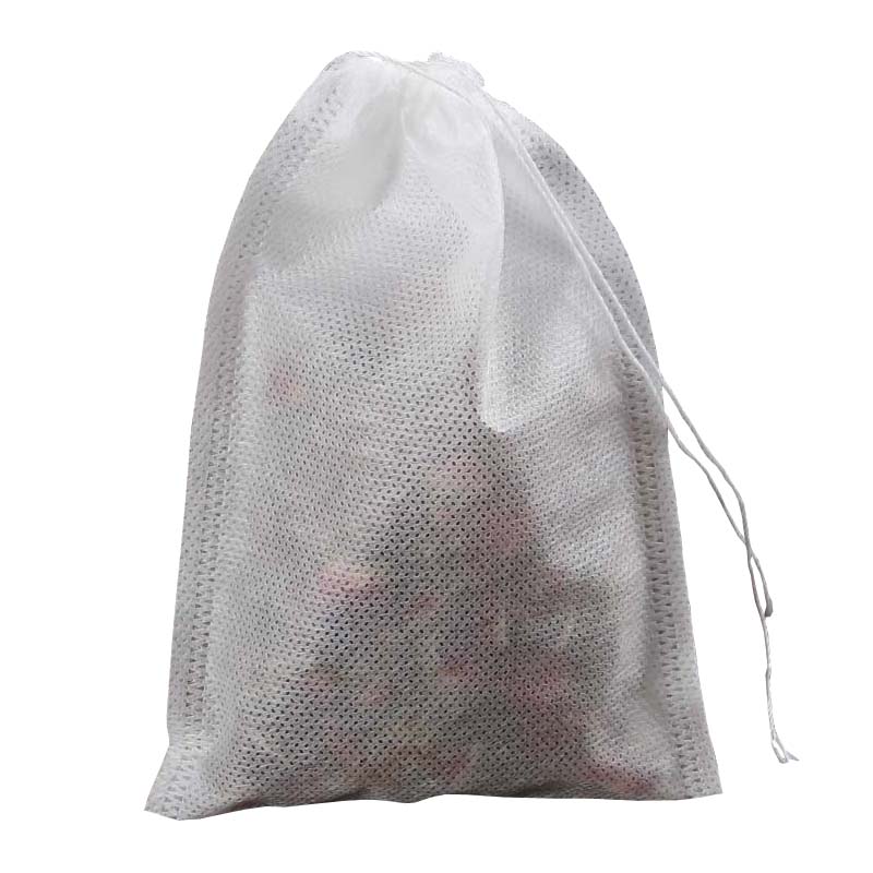 100个12*16无纺布调料包卤料包袋煲汤煎药袋过滤茶包袋足浴一次性