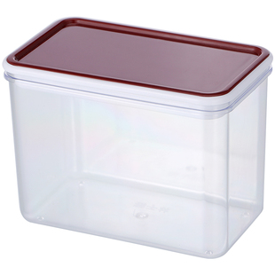 透明食品密封罐奶茶咖啡店专用果粉盒方形豆桶防潮塑料杂粮储物罐