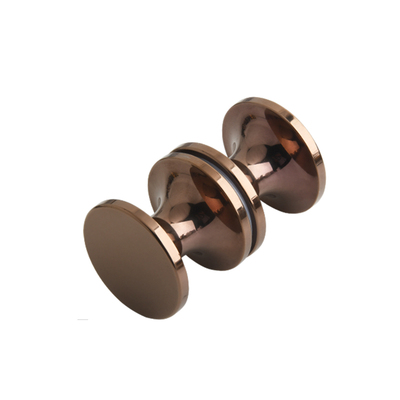 佰力仕玻璃门实心拉手单孔小拉手