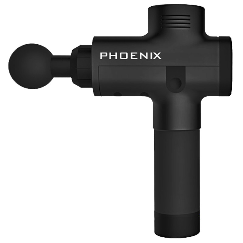 phoenixA2黑色筋膜枪深层肌肉放松器颈大肌膜按摩抢电动胡子震动