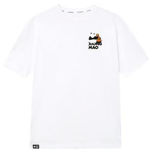 熊猫户外2025新款速干短袖t恤女夏季新款透气吸汗半袖情侣装上衣