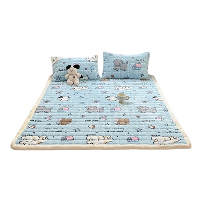 【A类母婴级牛奶绒】床单软垫子