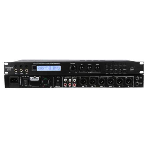 得普声REV50KTV效果器前级数字音频处理器防啸叫家用酒吧舞台婚庆