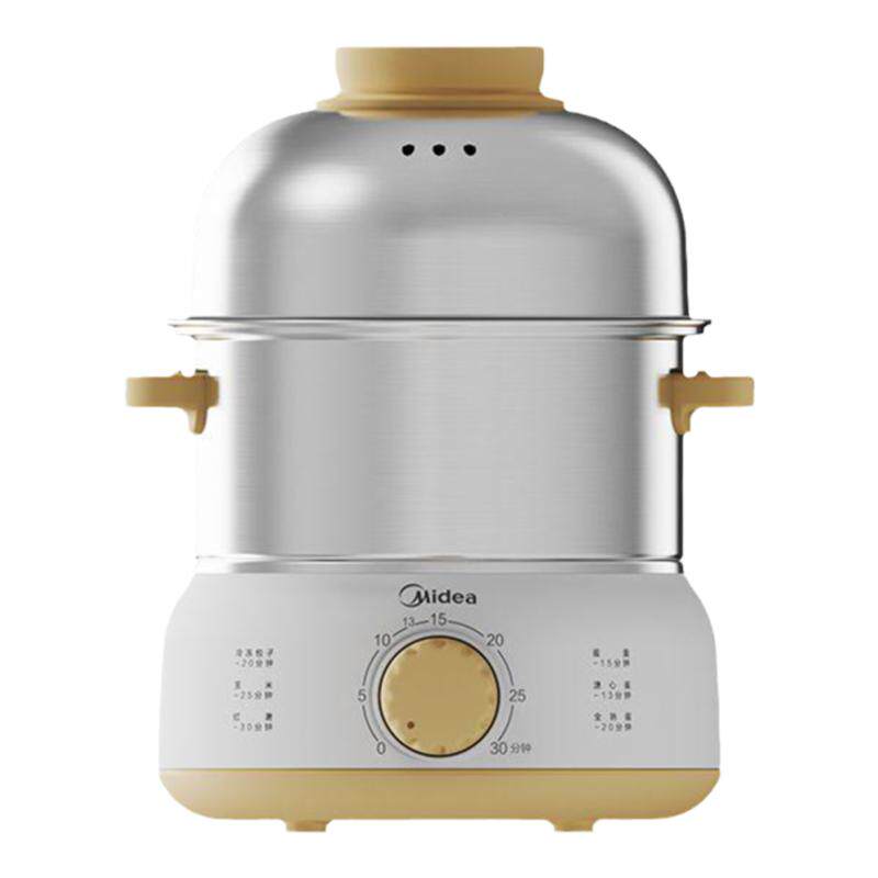 美的煮蛋器不锈钢家用官方正品