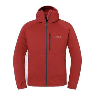 1h可退 日本直邮montbell 户外男士保暖抓绒衣连帽衫夹克1106733