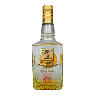 2021-2022年老版全兴大曲晶彩(金）52度/38度浓香型白酒500ml*6瓶