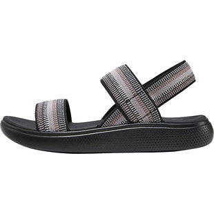 Skechers/斯凯奇轻便魔术贴女子运动凉鞋一字带沙滩鞋114400
