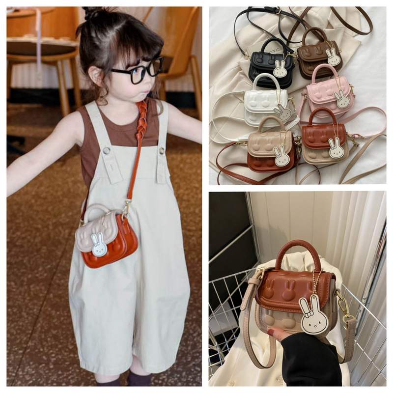 压壳兔子儿童包包女可爱网红爆款法式女童斜挎包时尚小包潮单肩包