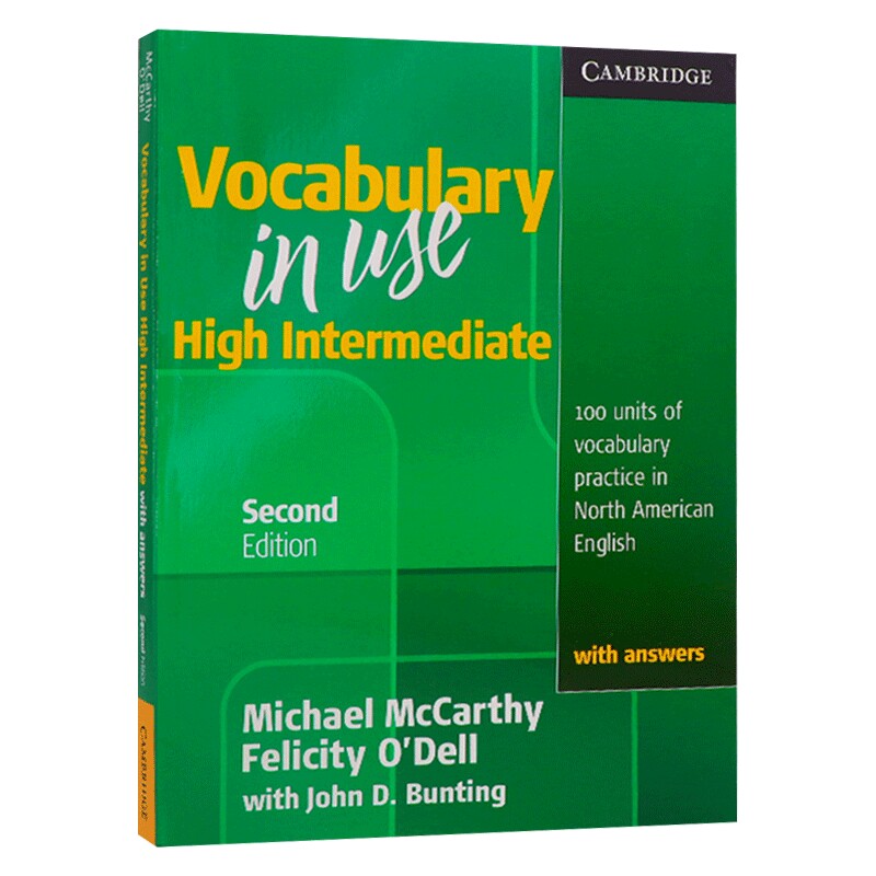 剑桥高级词汇 美式英语 第2版 Vocabulary in Use High Intermediate 英文原版词汇书 美式英语单词短语学生练习配答案 英文原版书