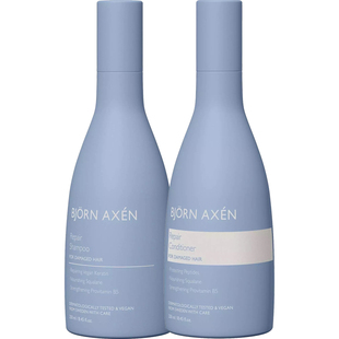 现货|瑞典Bjorn Axen彼爱森蓝香槟修护洗发水2.0护发素枯发250ml