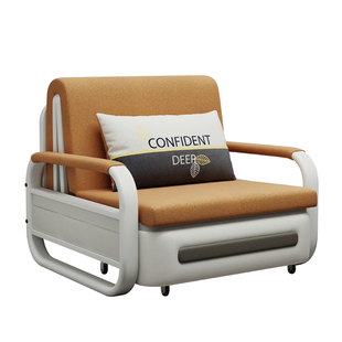 多功能折叠沙发床拉伸两用1米单双人带储物客厅小户型可拆洗定制