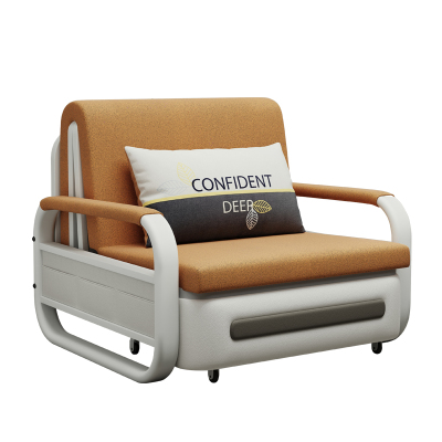 多功能折叠沙发床拉伸两用1米单双人带储物客厅小户型可拆洗定制