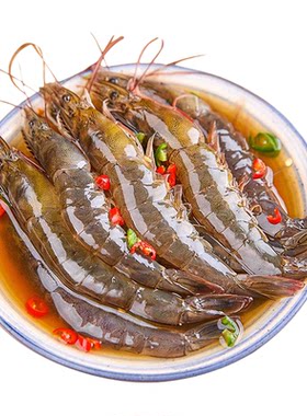 醉虾生呛白米虾生腌小江白虾